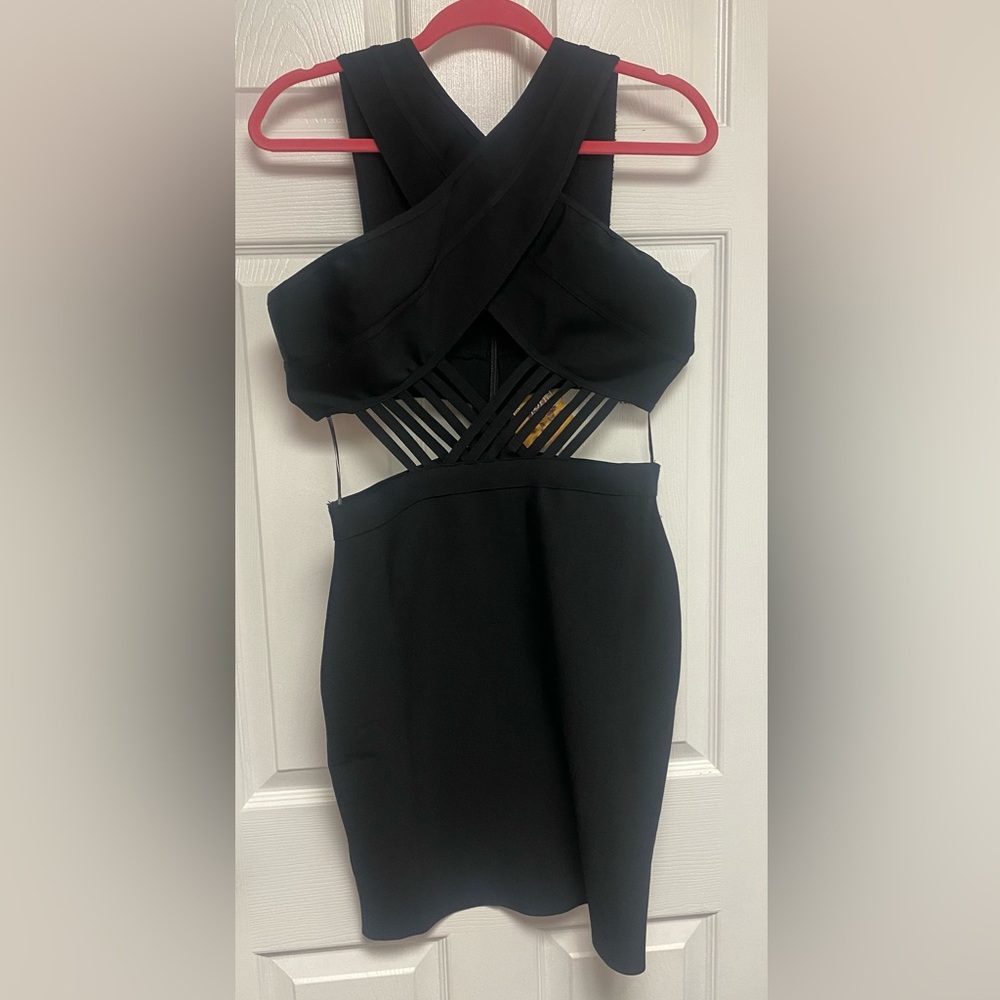 Little Black Bandage Dress
